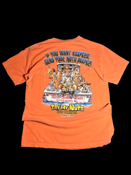 Comfort Colors Men's Orange T-shirt